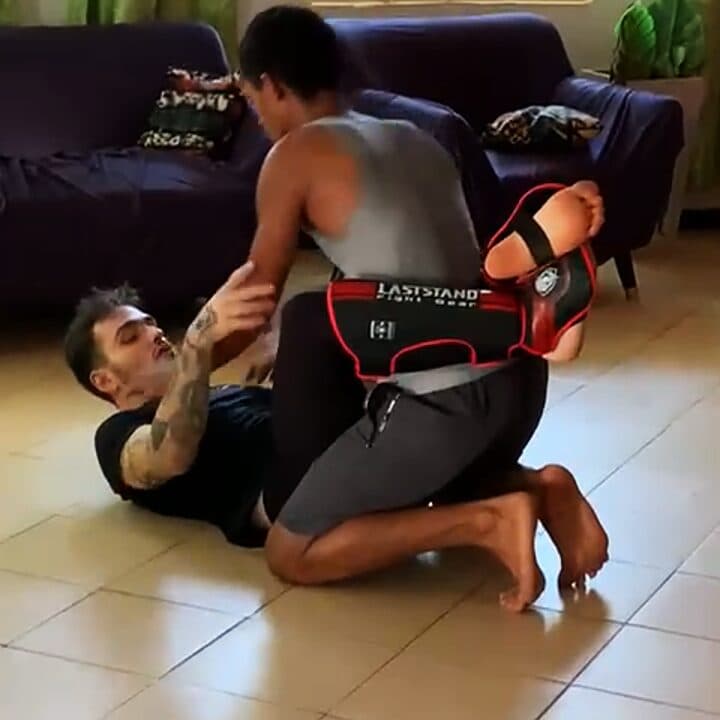 Séance de boxe encadrée